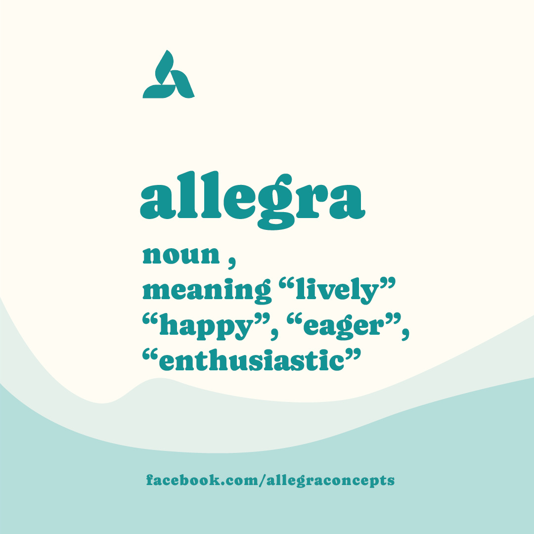 Allegra Concepts social media post