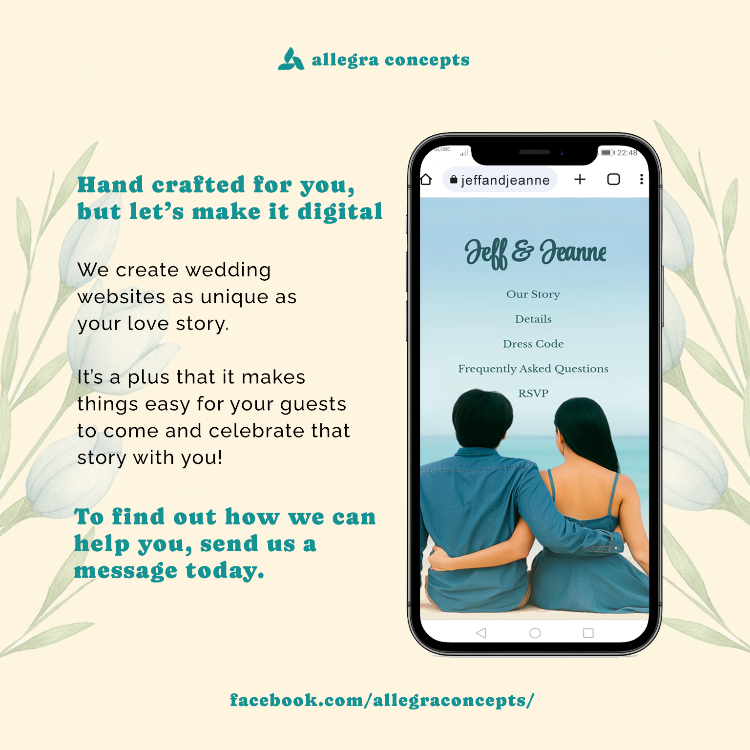 Allegra Concepts social media post